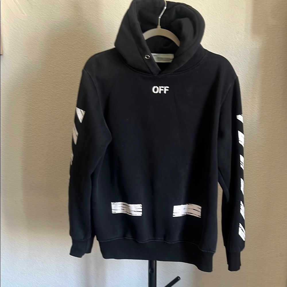 Black Men's Pullover Hoodie